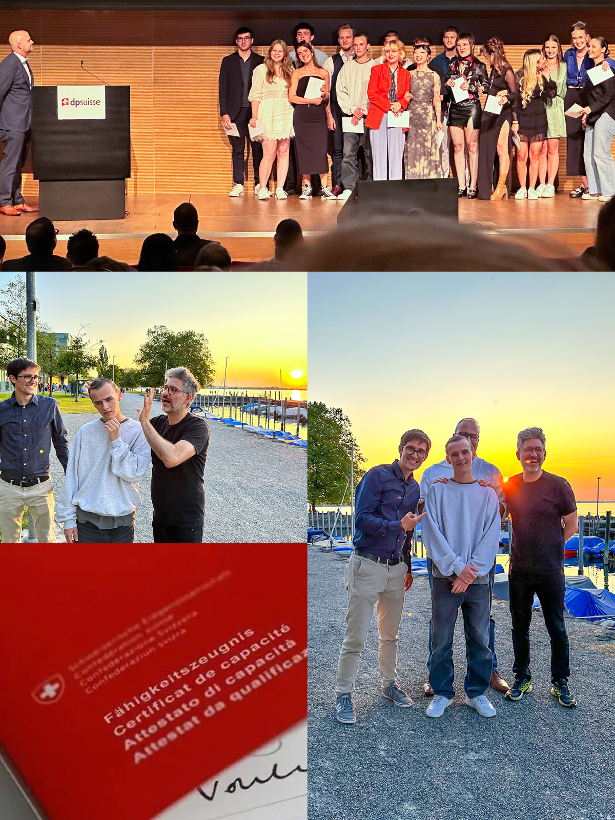 Abschlussklasse IMD 2023, Diplom, Team, Gratulation, you made it