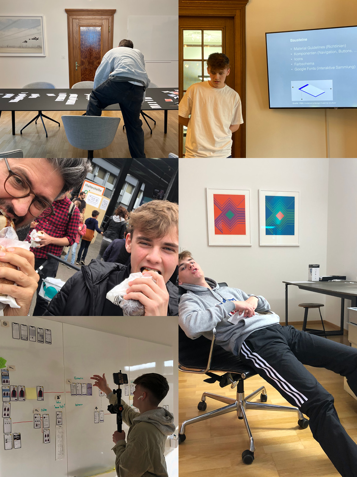 Präsentation, Keynote, Dokumentieren, Remote, Olma-Besuch, Körperhaltung