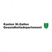 Bild- und Wortmarke vom Gesundheitsdepartement Kanton St.Gallen, ein Kunde von Adicto