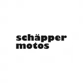 Wortmarke von Schäpper-Motos, eine Ein-Mann-Garage in St.Gallen und Kunde von Adicto