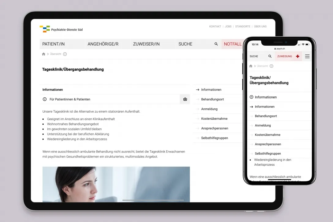 Hohe User Experience, Führung durch Seite als Rolle