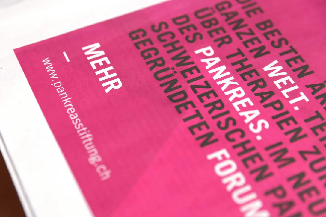 Klare Kommunikation auch beim Querlesen, Typografie, LowPoly Design