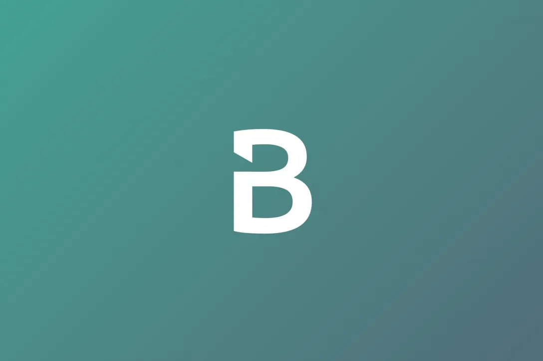 Responsive Branding, Bitforge, Markenbild, Bildmarke, B, Logogestaltung, Kurzform, Grün, Türkis, Verlauf, Markenbotschaft