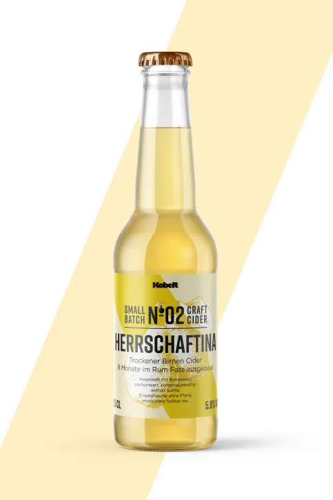 Mosterei Kobelt Craft Cider Sorte «Herrschaftina»