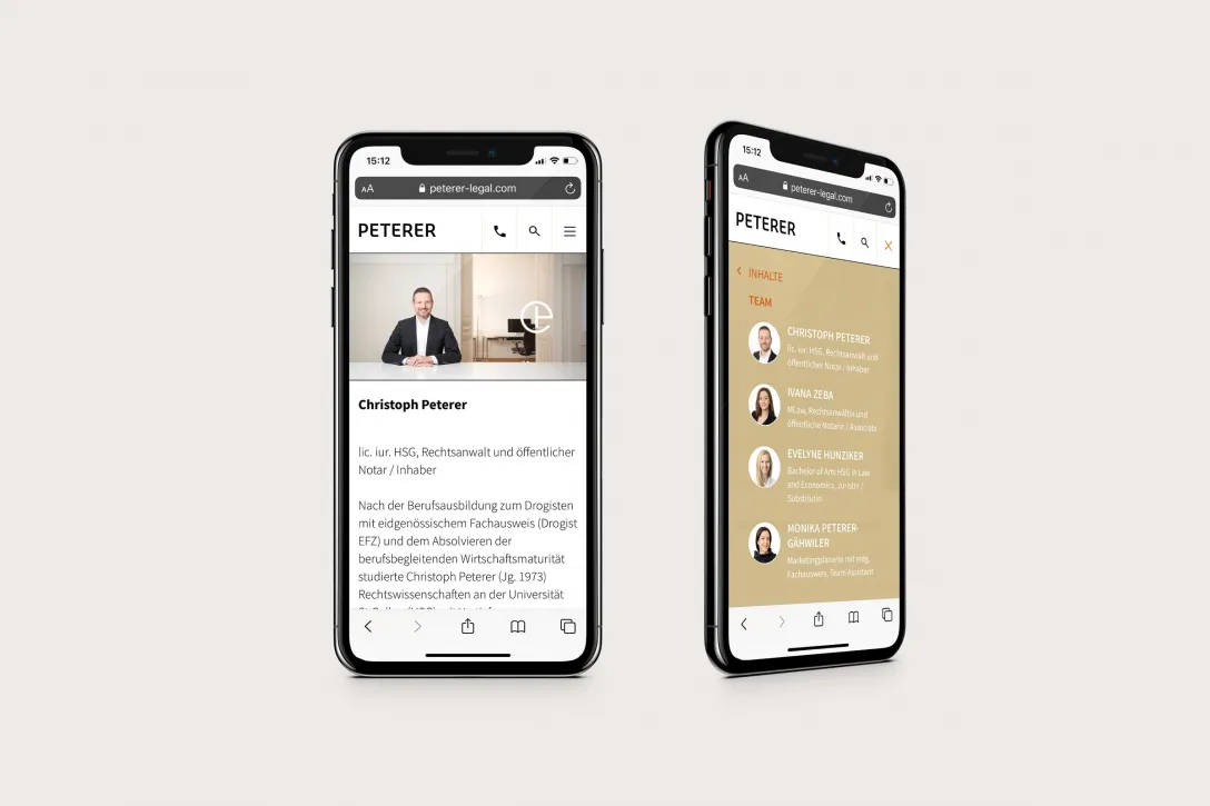 iPhone, Team, Detailinformationen, Content, Mitarbeiter