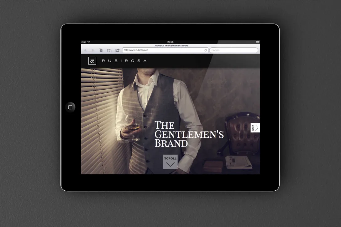 Webauftritt, Website, Tablet, iPad