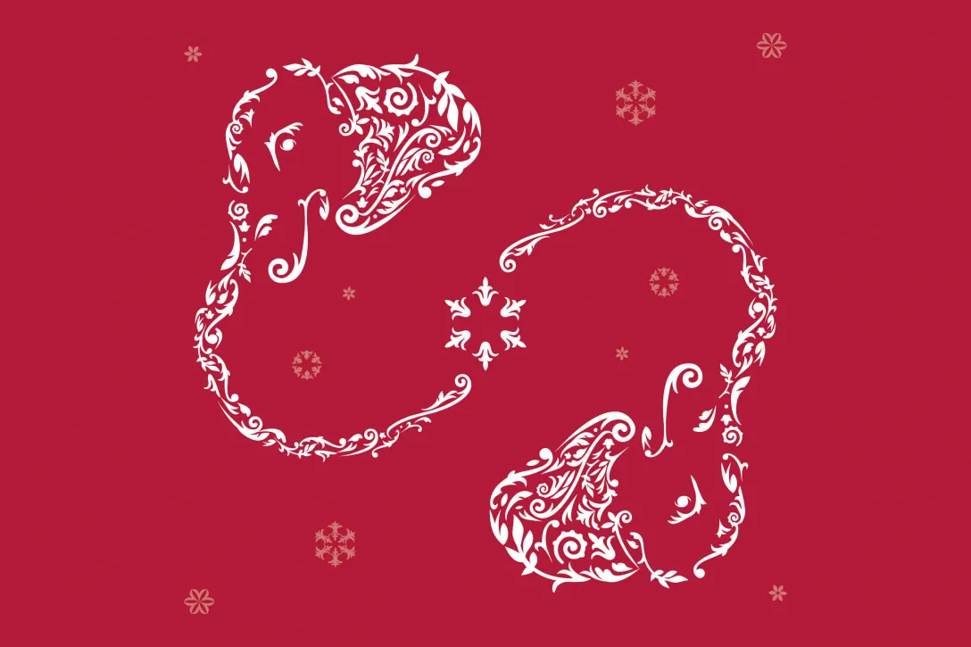 Illustration zur Geschichte, Weihnachten, Zauberhaft im Grand Hotel National Luzern
