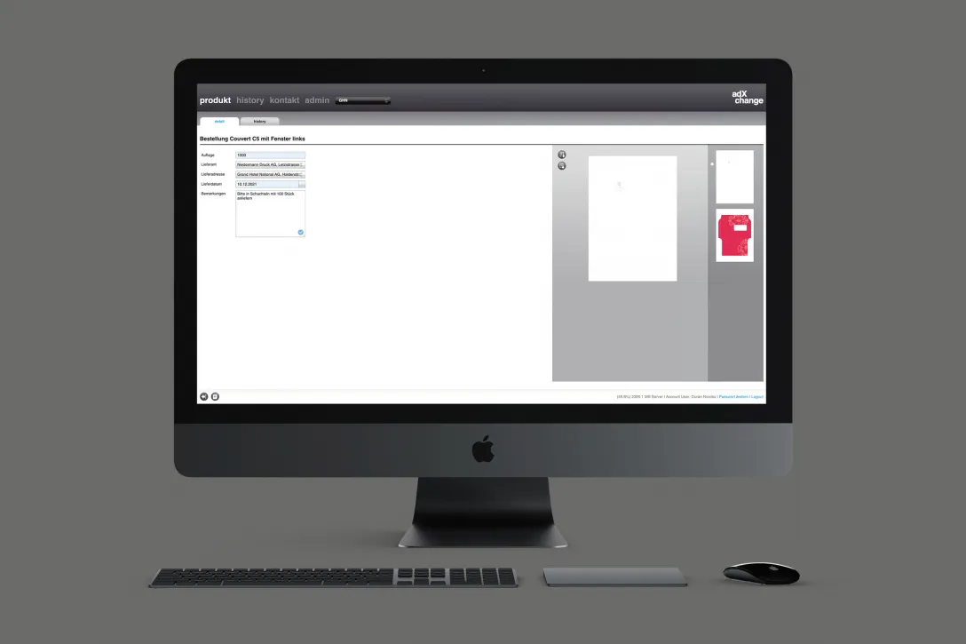 Unkomplizierte Bestellung von Drucksachen, Nachproduktion aktueller Druckerzeugnisse, ideale Lösung um den administrativen Workflow der Drucksachenverwaltung zu digitalisieren