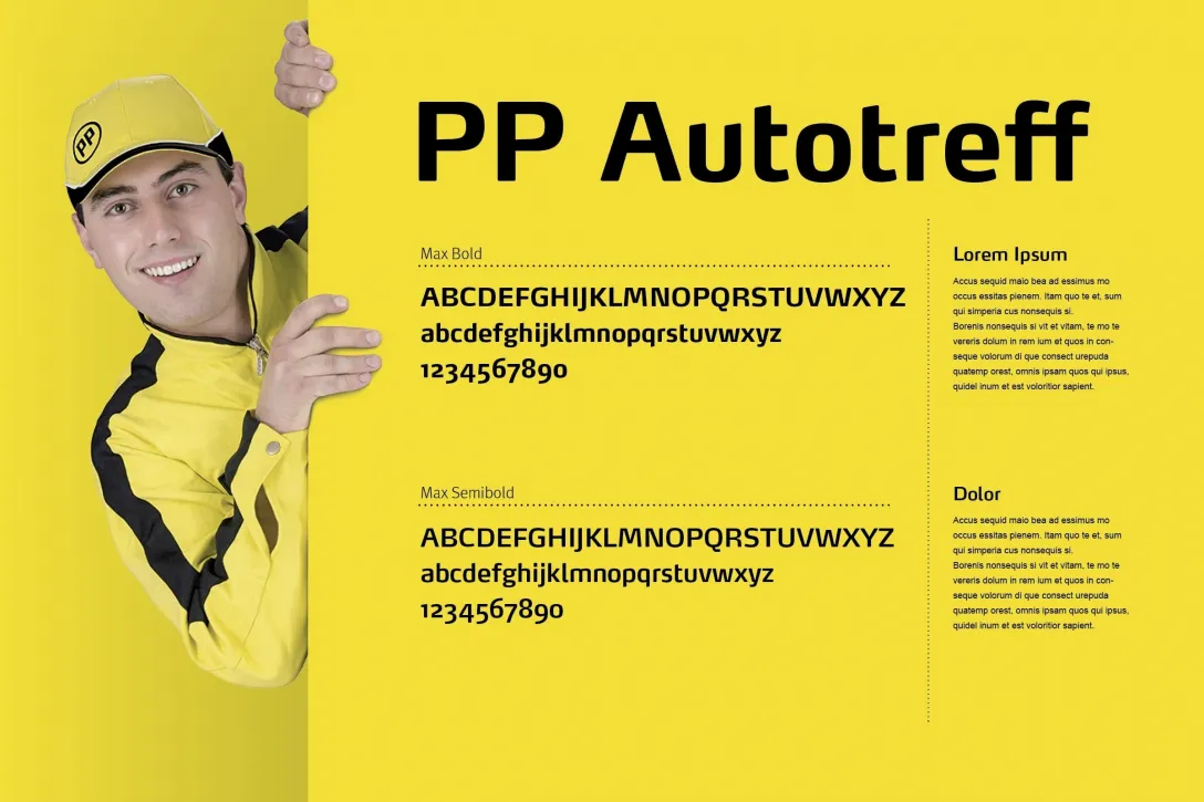 Typografie, Max